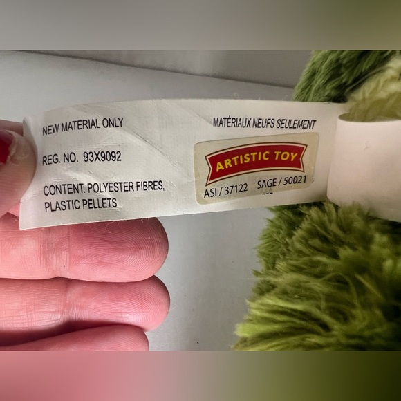 Artistic Toy Plush Frog Big Eyes Stuffed Animal - Picture 11 of 15